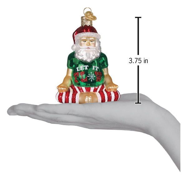 Old World Christmas: Zen-ta Claus Christmas Ornament