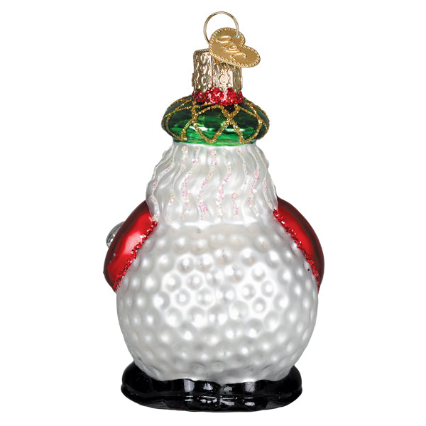 Old World Christmas: Ho Ho Hole-In-One Christmas Ornament