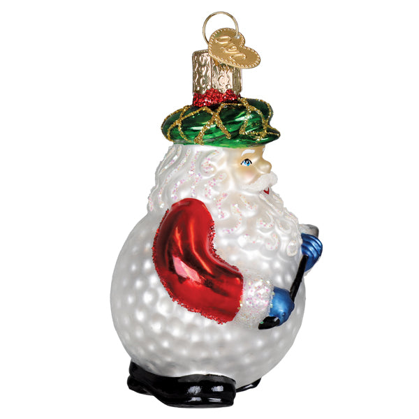 Old World Christmas: Ho Ho Hole-In-One Christmas Ornament