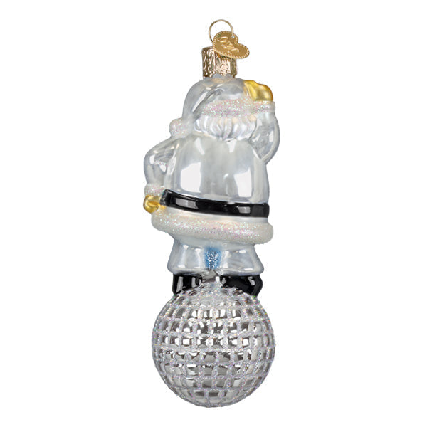 Old World Christmas: Disco Fever Santa Christmas Ornament