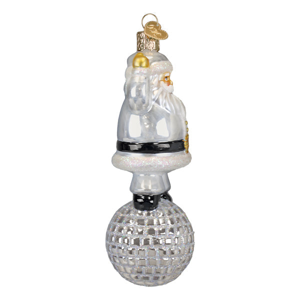 Old World Christmas: Disco Fever Santa Christmas Ornament