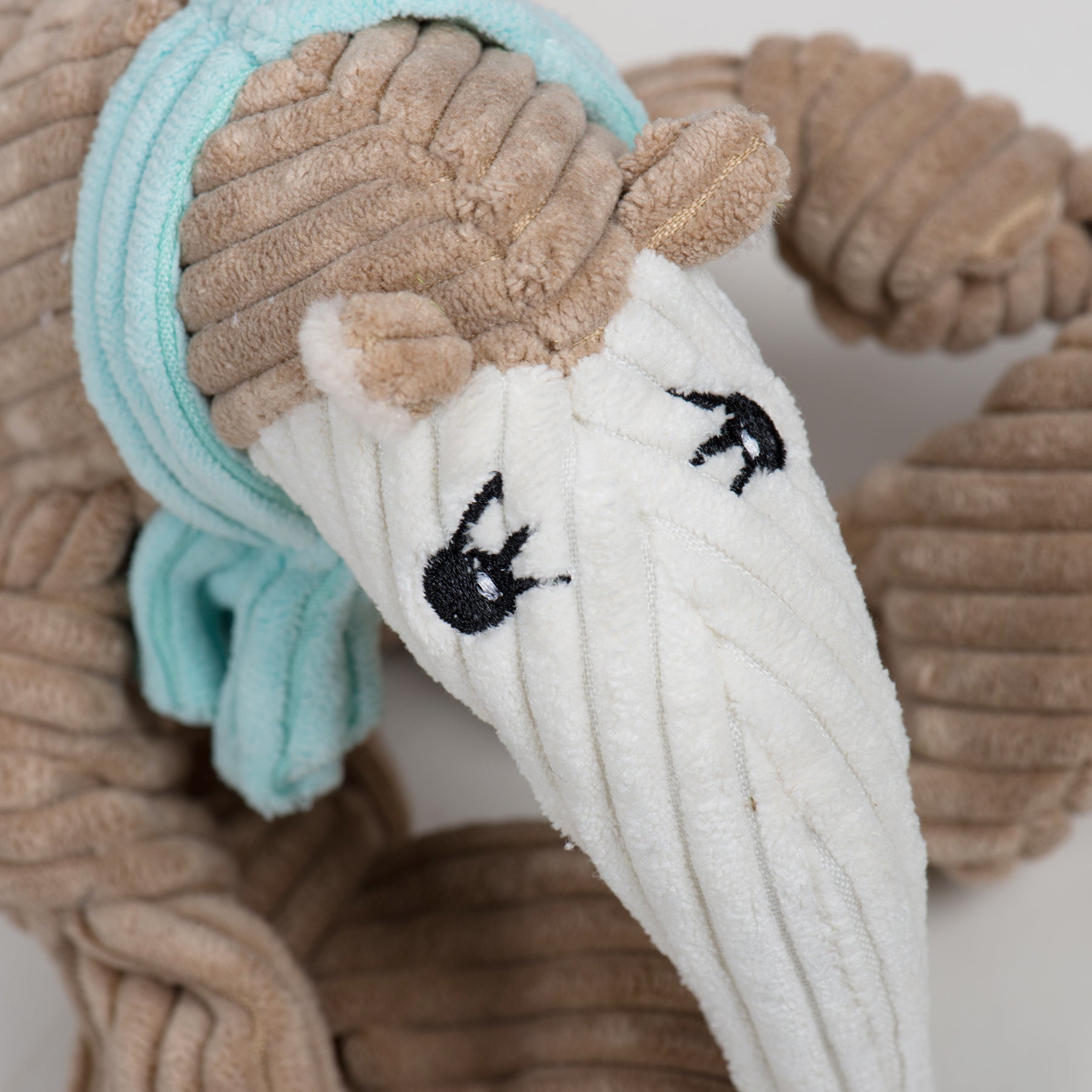 Nibblet Anteater Knottie Plush Dog Toy, Large