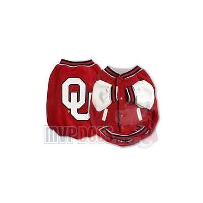 NCAA Oklahoma Sooners Dog Varsity Jacket by SportyK9