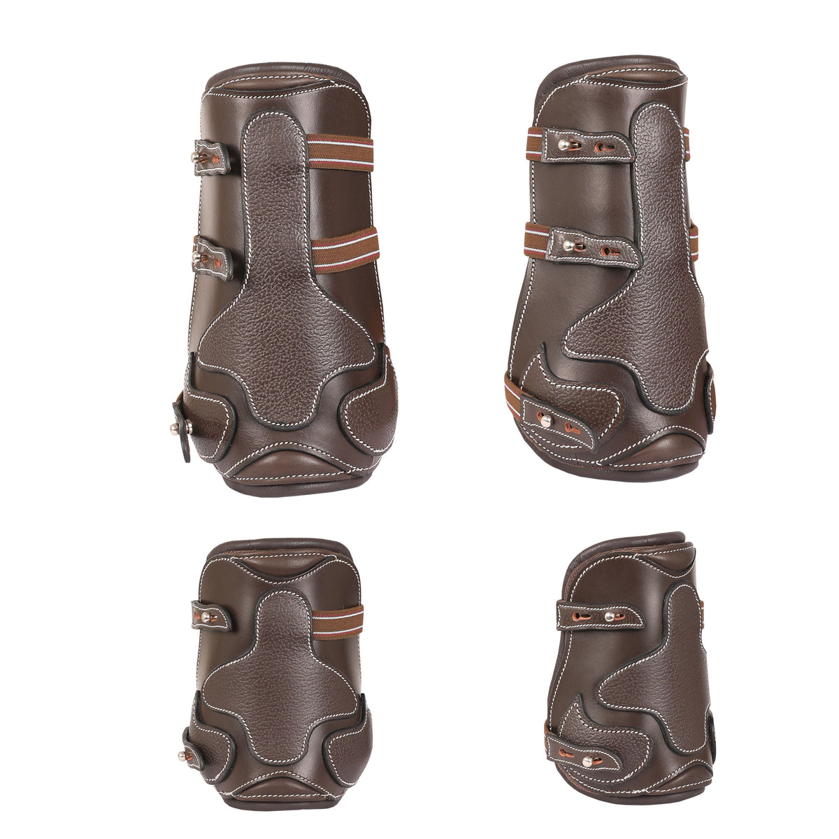 ExionPro Leather Horse Tendon Show Jump Boots - 404 - HT Animal Supply