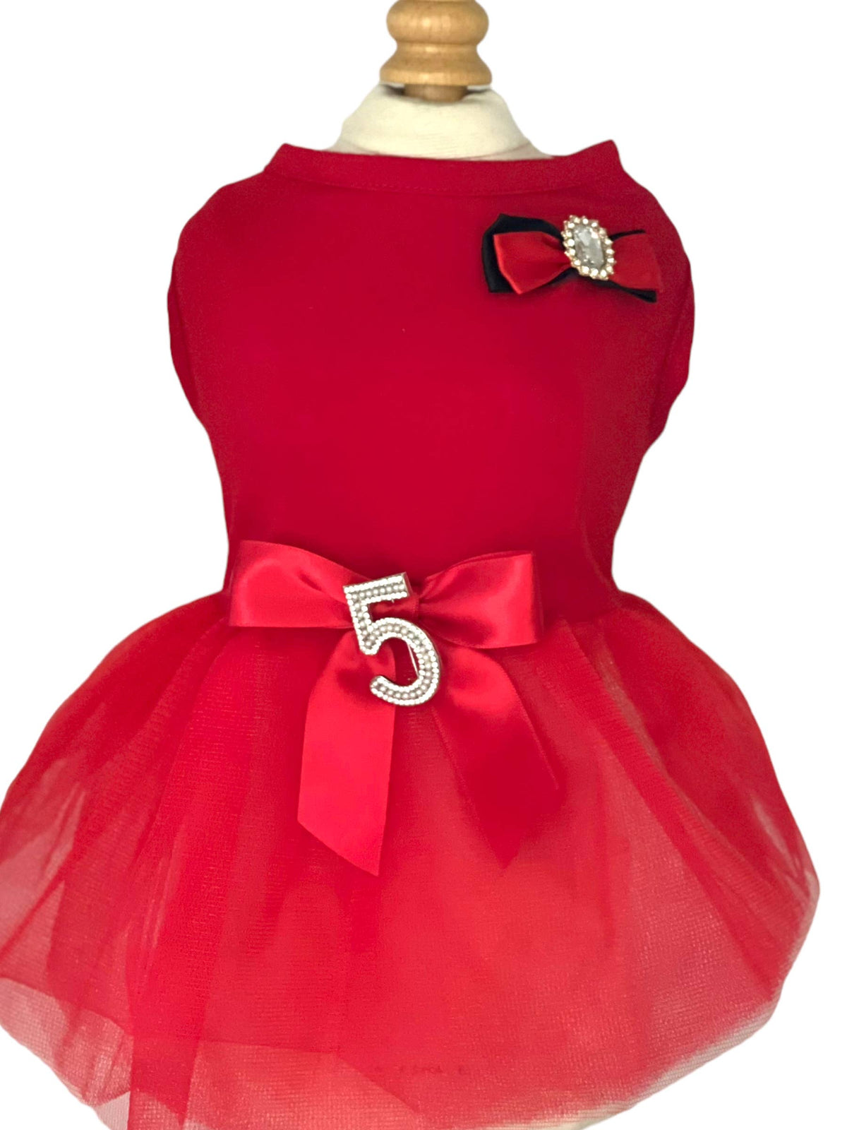 No. 5 Holiday Glam Dog Dress