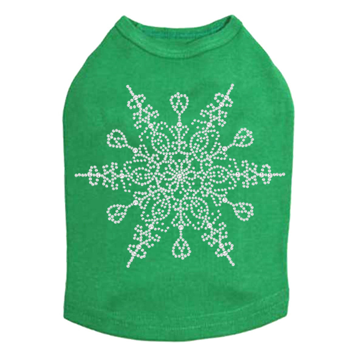 Extra Large Snowflake - Dog Tank