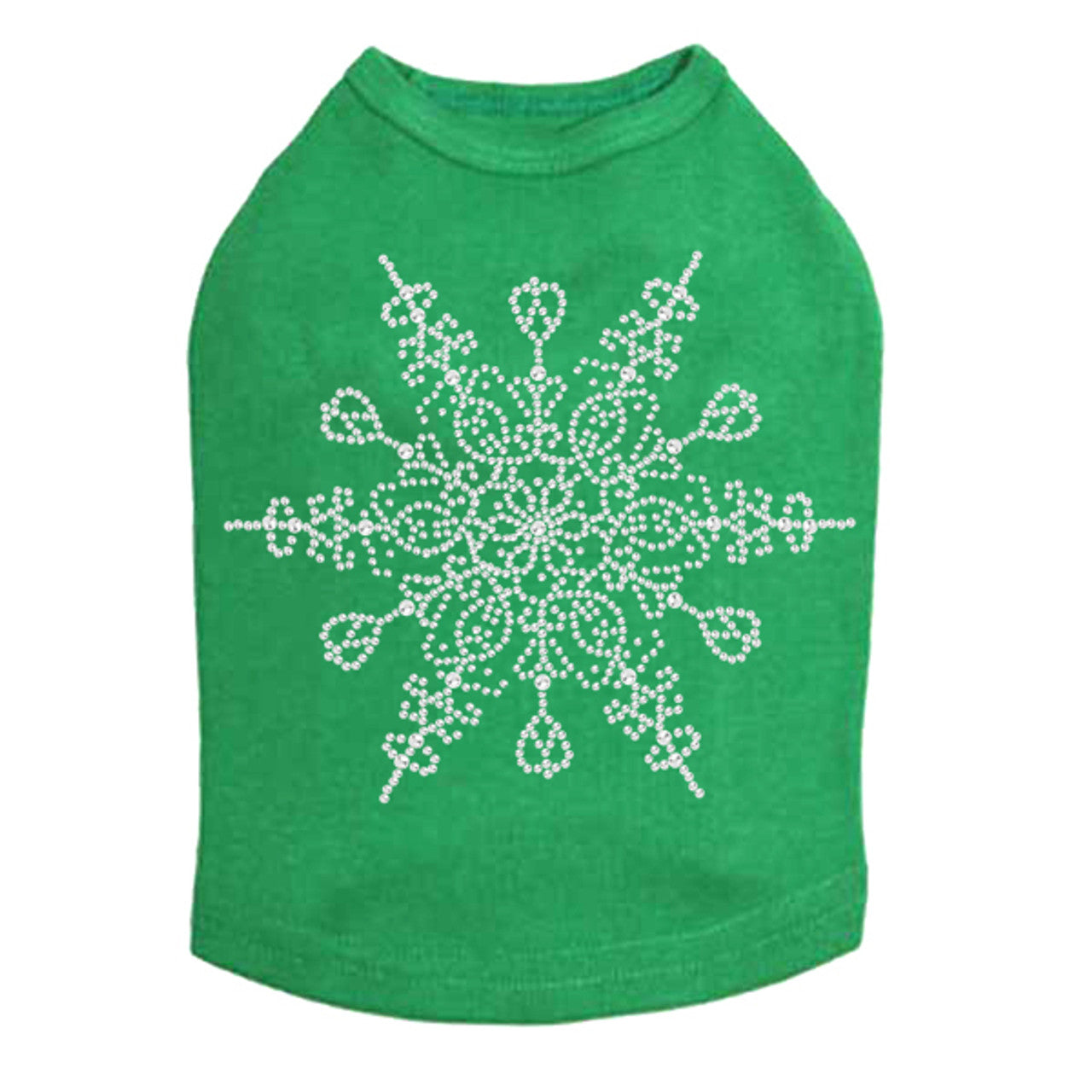Extra Large Snowflake - Dog Tank