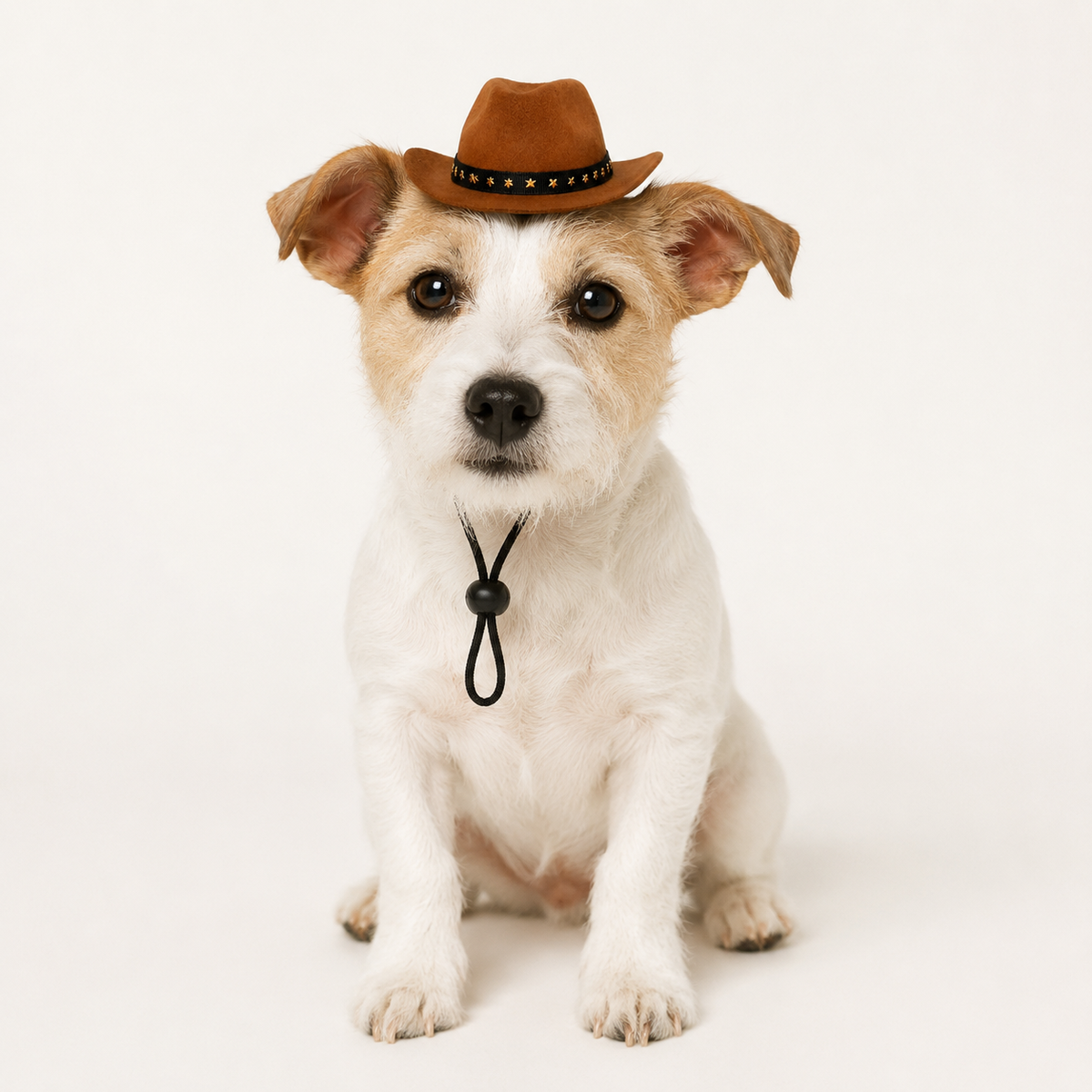 Heads or Tails Pup Cowboy Dog Hat