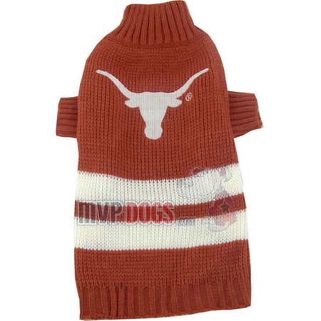 NCAA Longhorns Dog Sweater