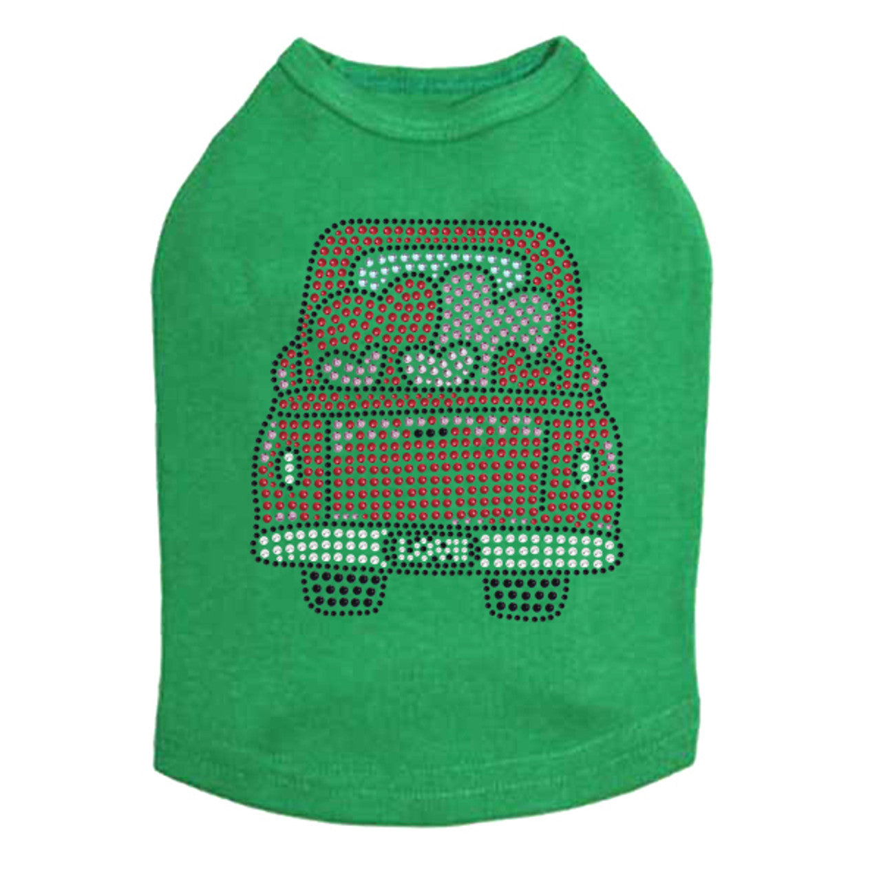 Truck with Hearts- Dog Tank
