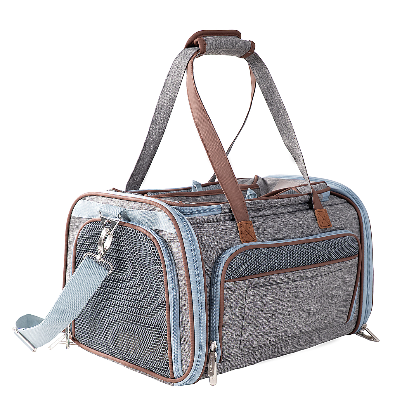 Mr. Peanuts Gold Series Standard Size Airline Compliant Expandable Pet Carrier
