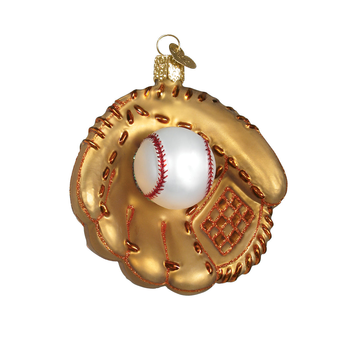 Old World Christmas: Baseball Mitt Christmas Ornament