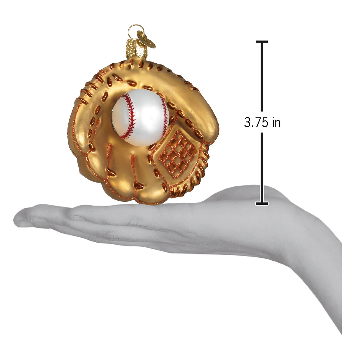 Old World Christmas: Baseball Mitt Christmas Ornament