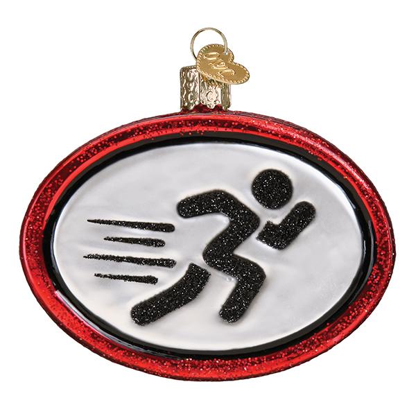 Old World Christmas: 5k Run Christmas Ornament