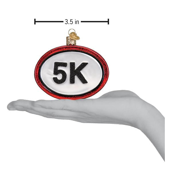 Old World Christmas: 5k Run Christmas Ornament