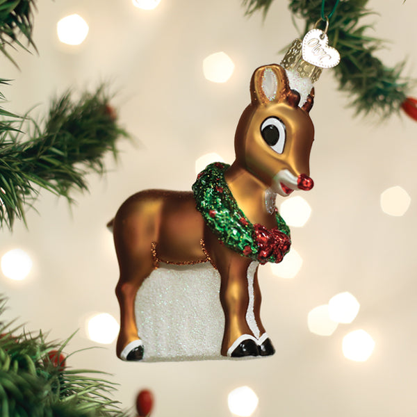 Rudolph The Red-Nosed Reindeer Ornament