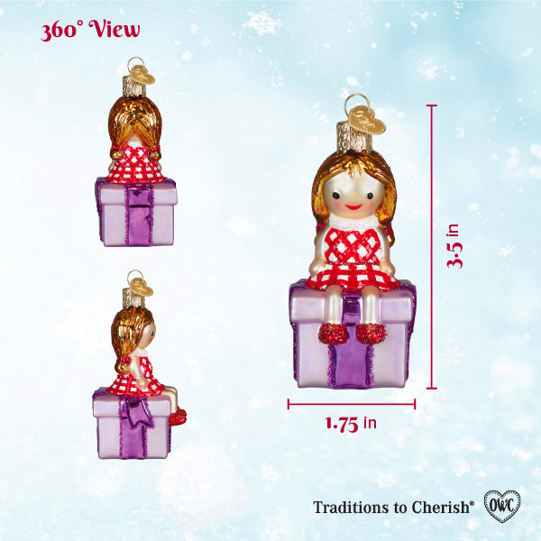 Old World Christmas: Misfit Doll Christmas Ornament
