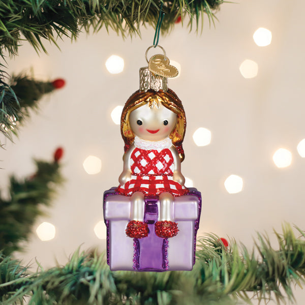 Old World Christmas: Misfit Doll Christmas Ornament
