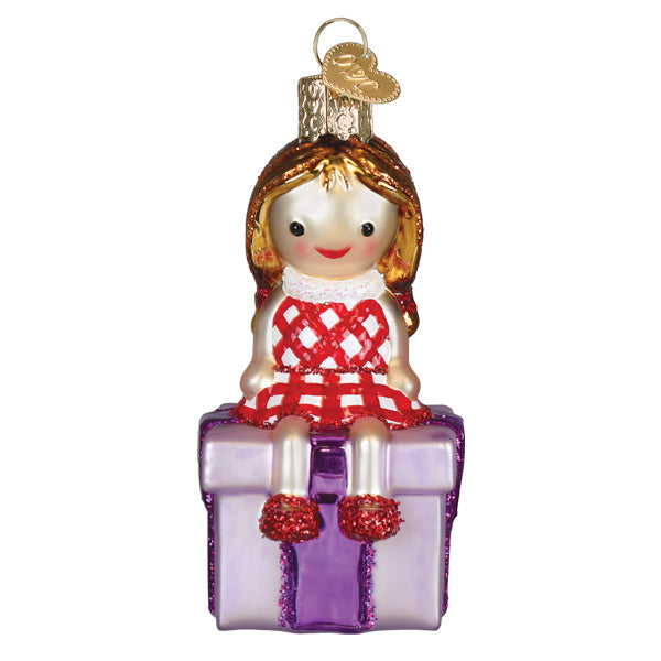 Old World Christmas: Misfit Doll Christmas Ornament