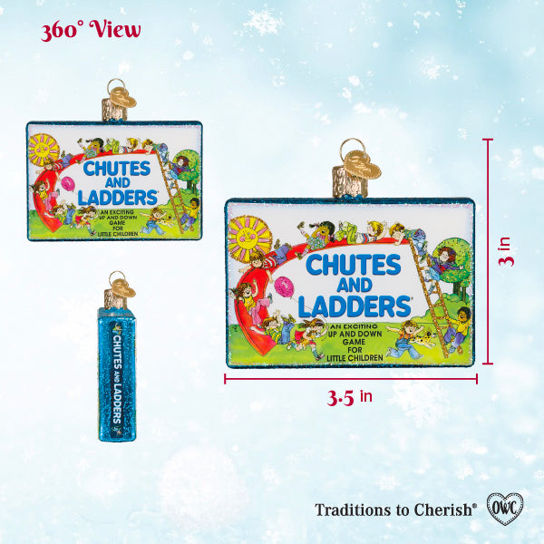 Old World Christmas: Chutes And Ladders Christmas Ornament