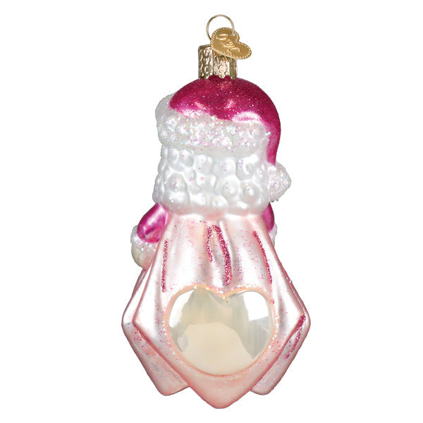 Baby Girls 1st Santa Lovey Ornament