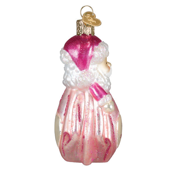 Baby Girls 1st Santa Lovey Ornament