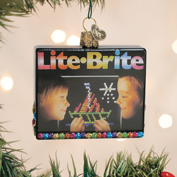 Lite Brite Box Ornament - HT Animal Supply