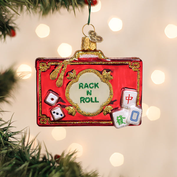 Rack N Roll Mahjong Ornament - HT Animal Supply