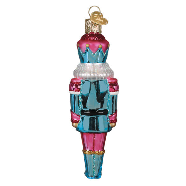Old World Christmas: Pastel Nutcracker Christmas Ornament