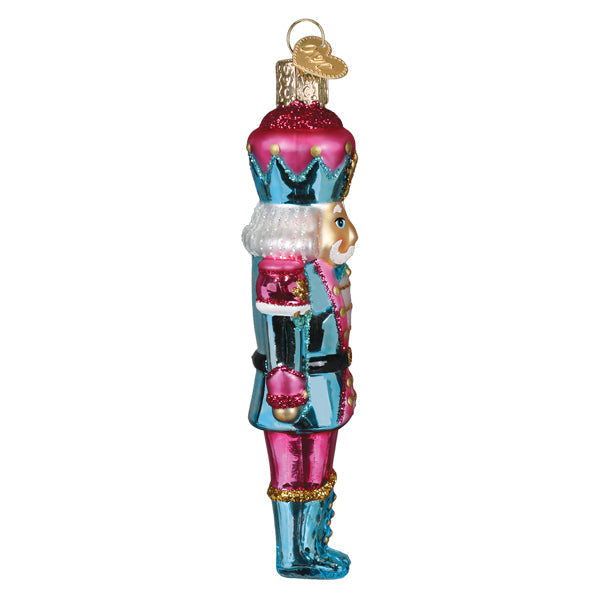 Old World Christmas: Pastel Nutcracker Christmas Ornament
