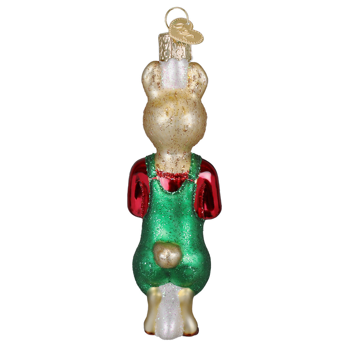 Old World Christmas: Llama Llama Holding Books Christmas Ornament
