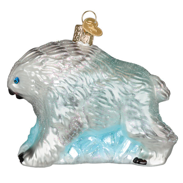 Old World Christmas: Dungeons & Dragons Snowy Owlbear Christmas Ornament