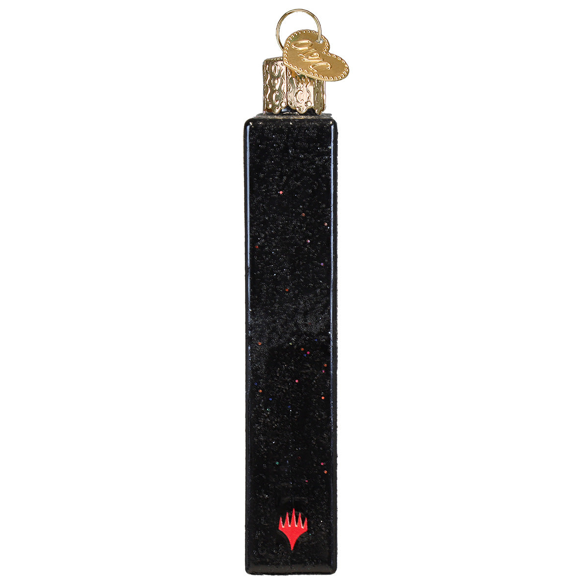 Old World Christmas: Magic: The Gathering Black Lotus Card Christmas Ornament