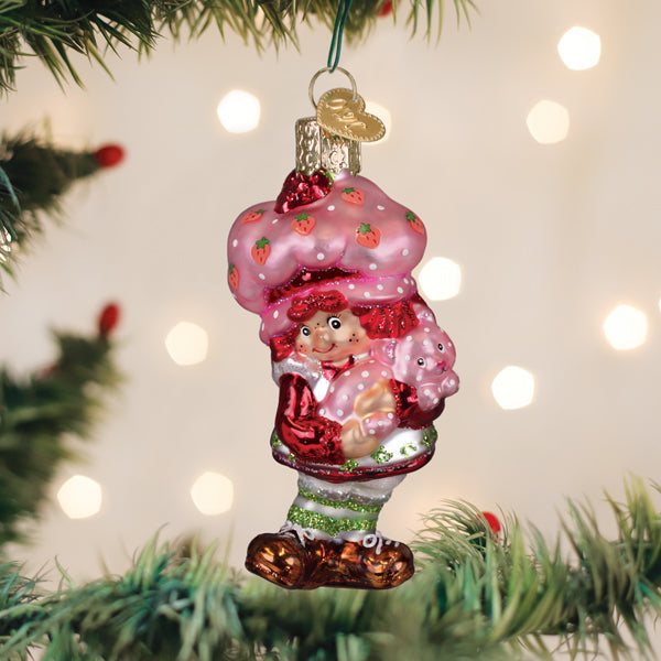 Old World Christmas: Strawberry Shortcake & Custard Christmas Ornament