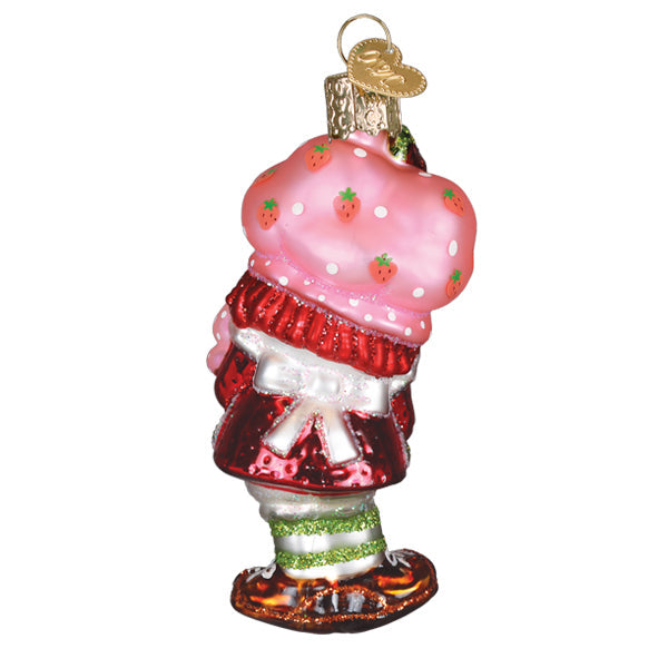 Old World Christmas: Strawberry Shortcake & Custard Christmas Ornament