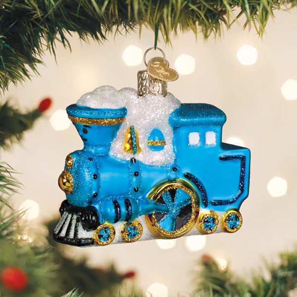 Old World Christmas: The Little Engine That Could Train Christmas Ornament