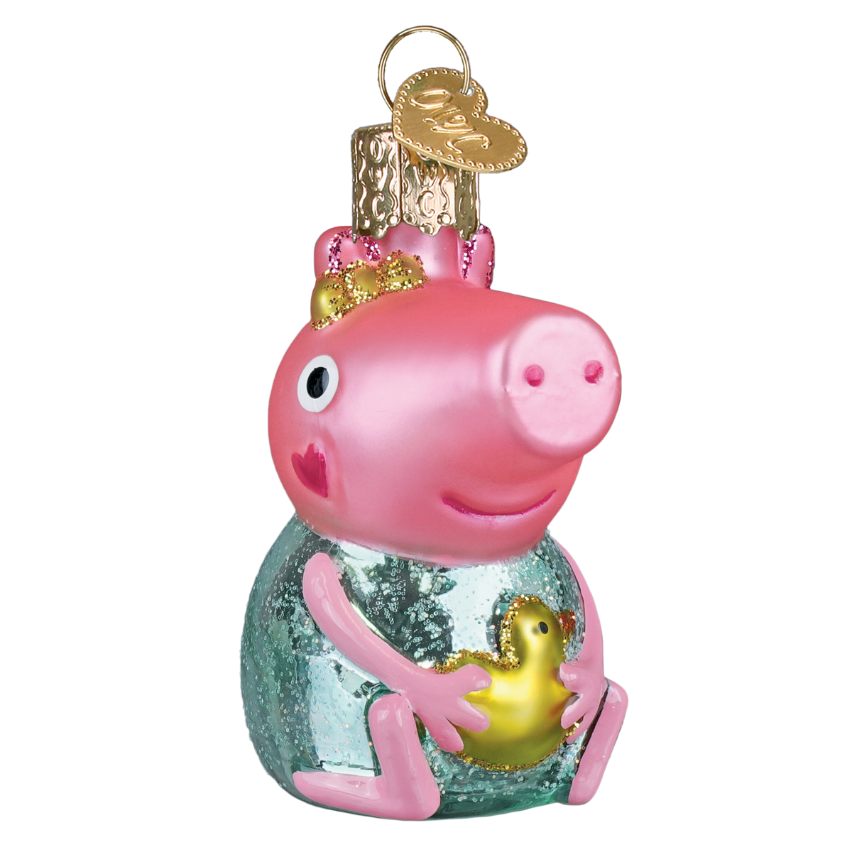 Old World Christmas: Evie Pig Christmas Ornament