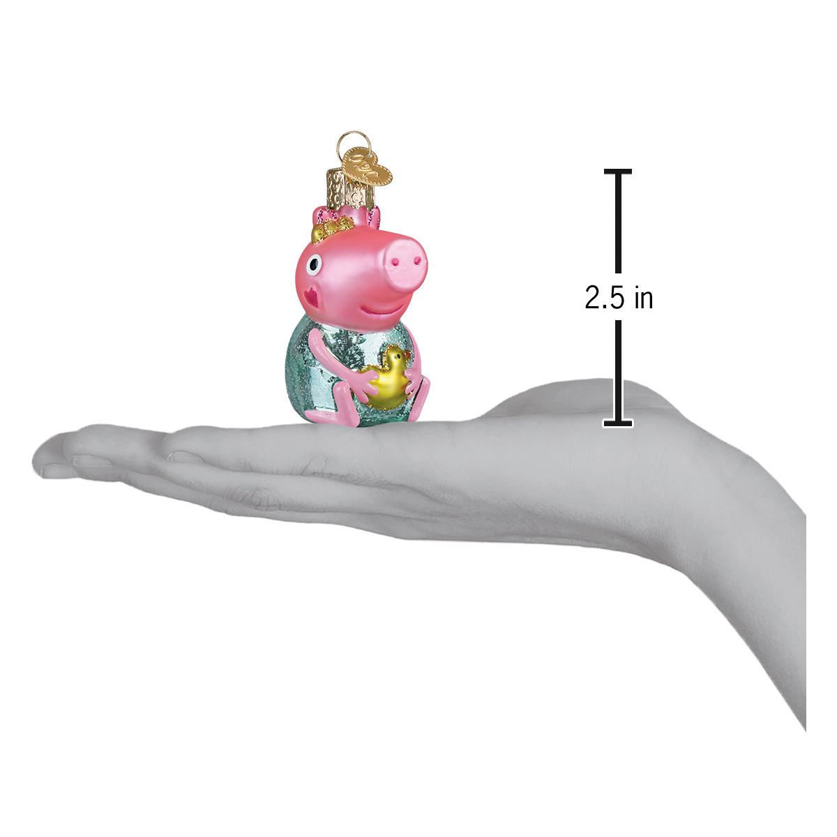 Old World Christmas: Evie Pig Christmas Ornament