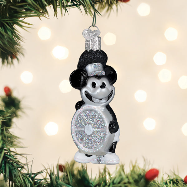Old World Christmas: Steamboat Willie Skipper Christmas Ornament