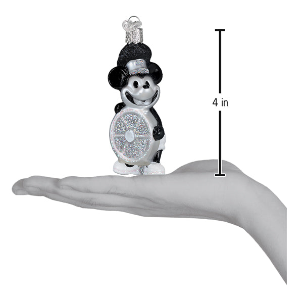 Old World Christmas: Steamboat Willie Skipper Christmas Ornament