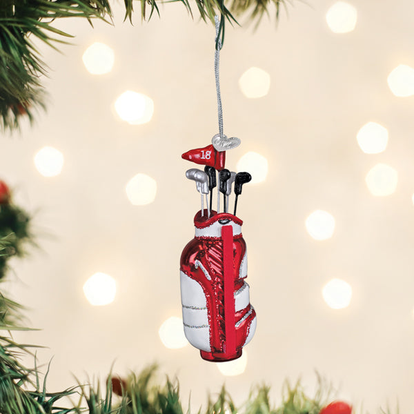 Old World Christmas: Fairway Charm Christmas Ornament