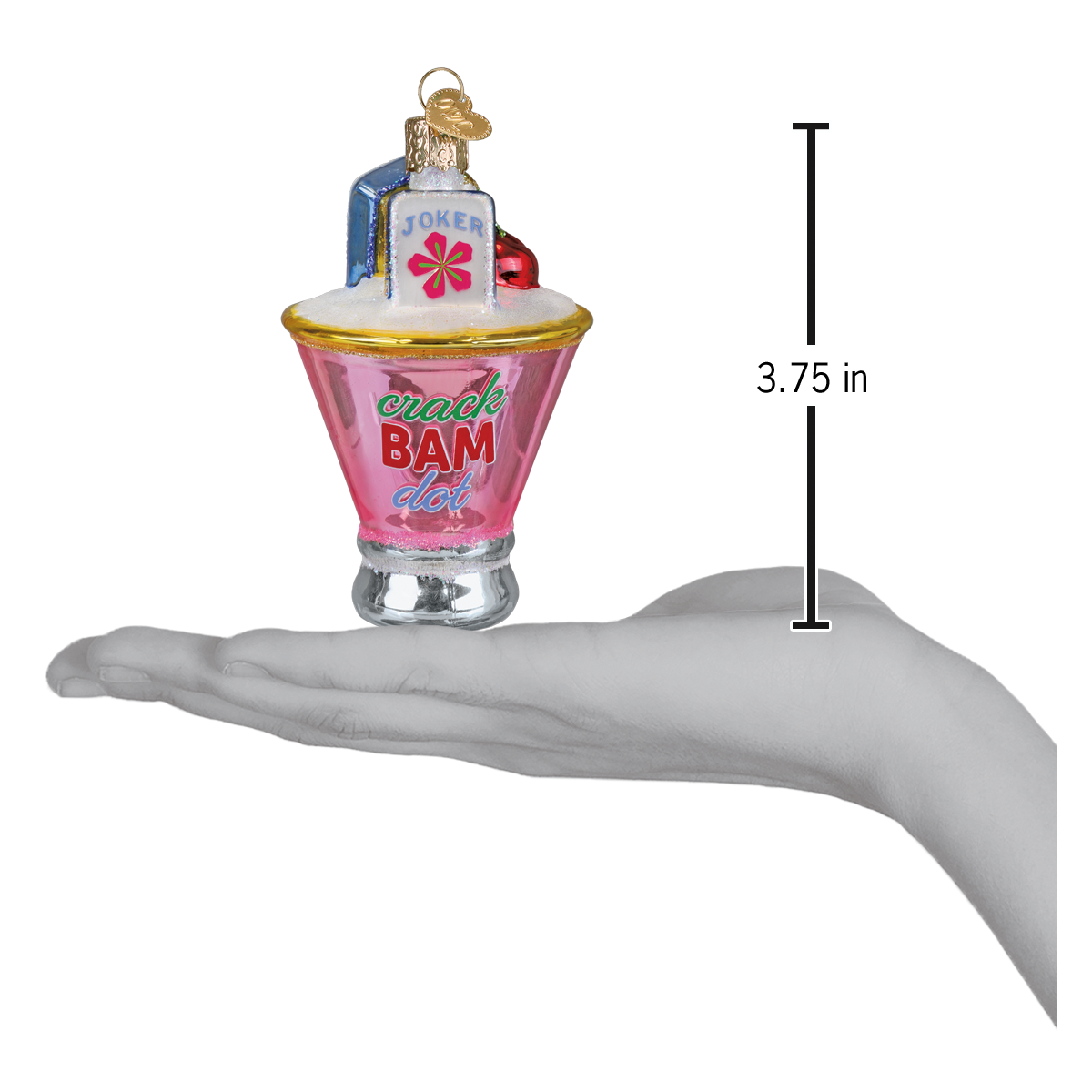 Old World Christmas: Mahjong Mixer Christmas Ornament