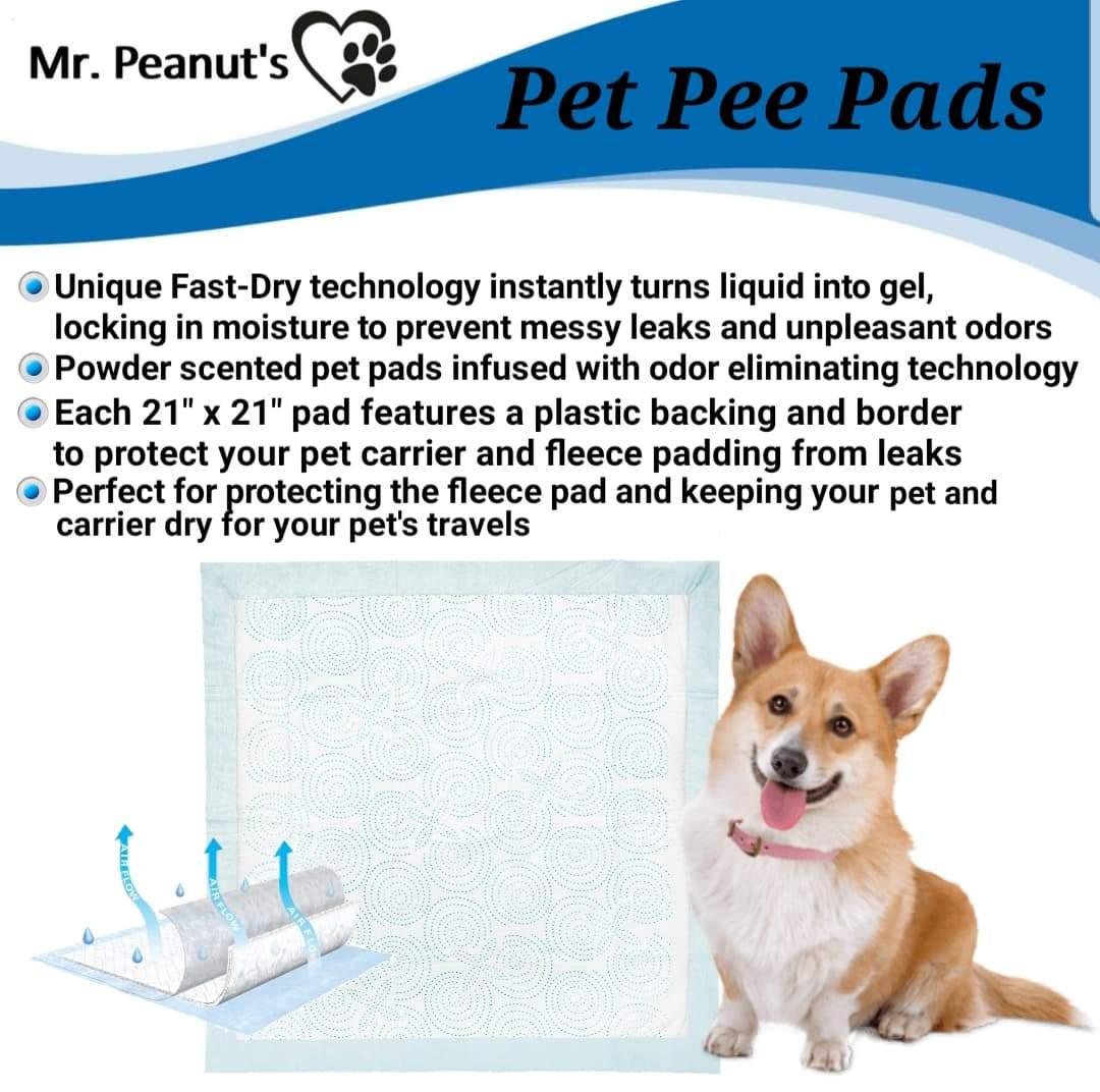 Mr. Peanut’s Premium Absorbent Gel Pee Pads 23