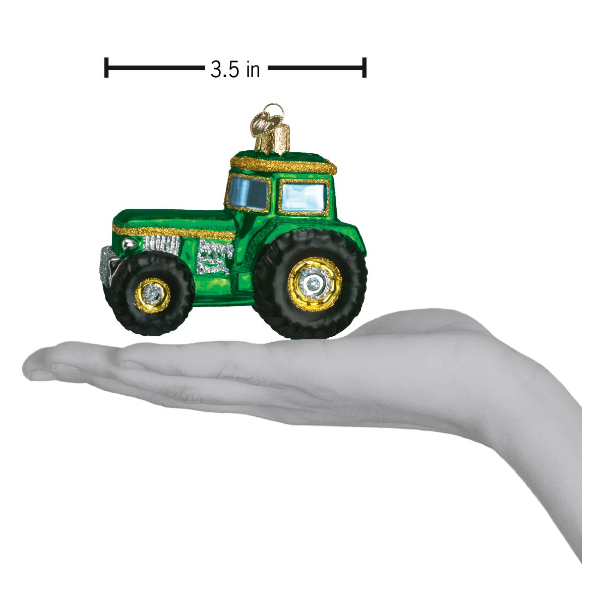 Old World Christmas: Tractor Christmas Ornament