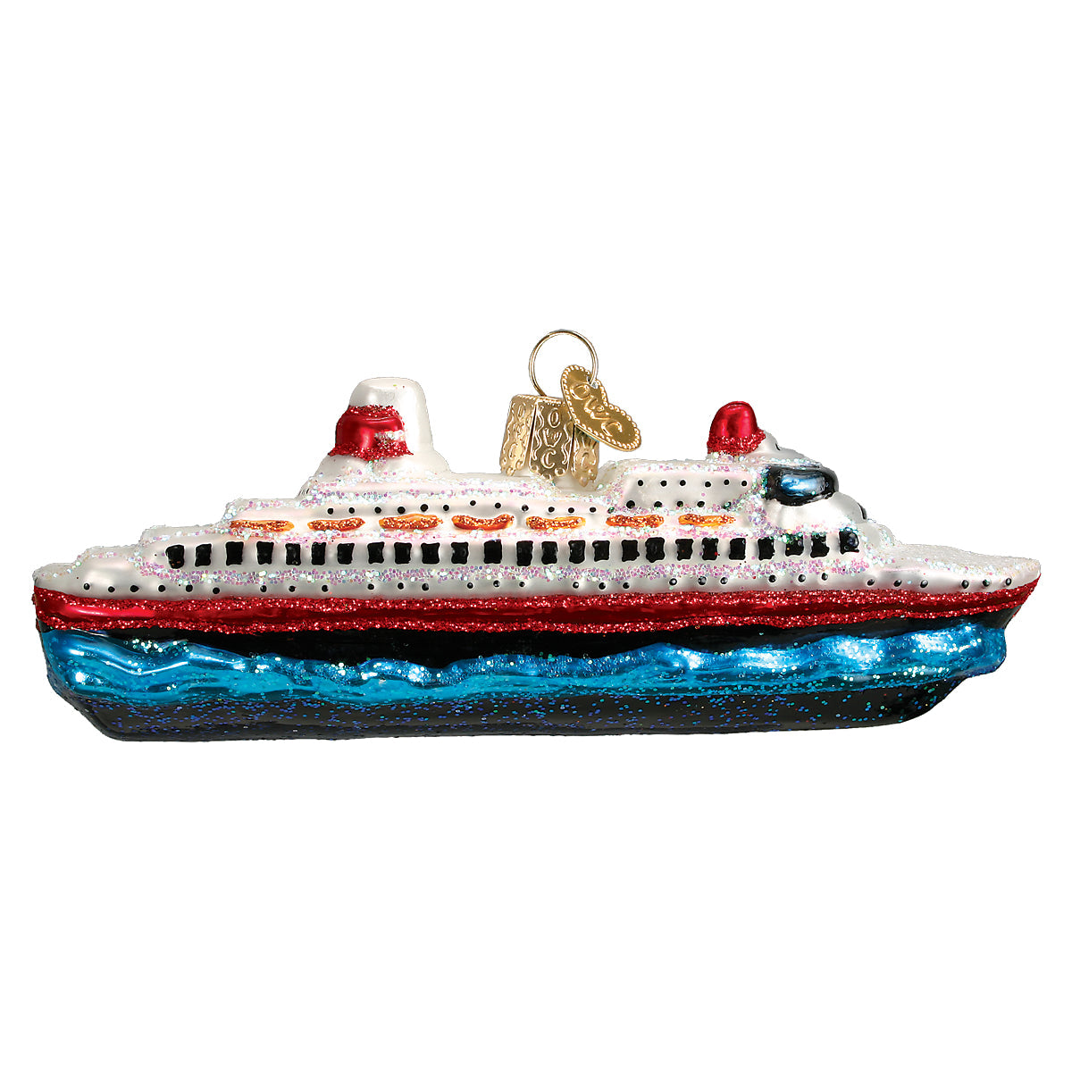 Old World Christmas: Cruise Ship Christmas Ornament
