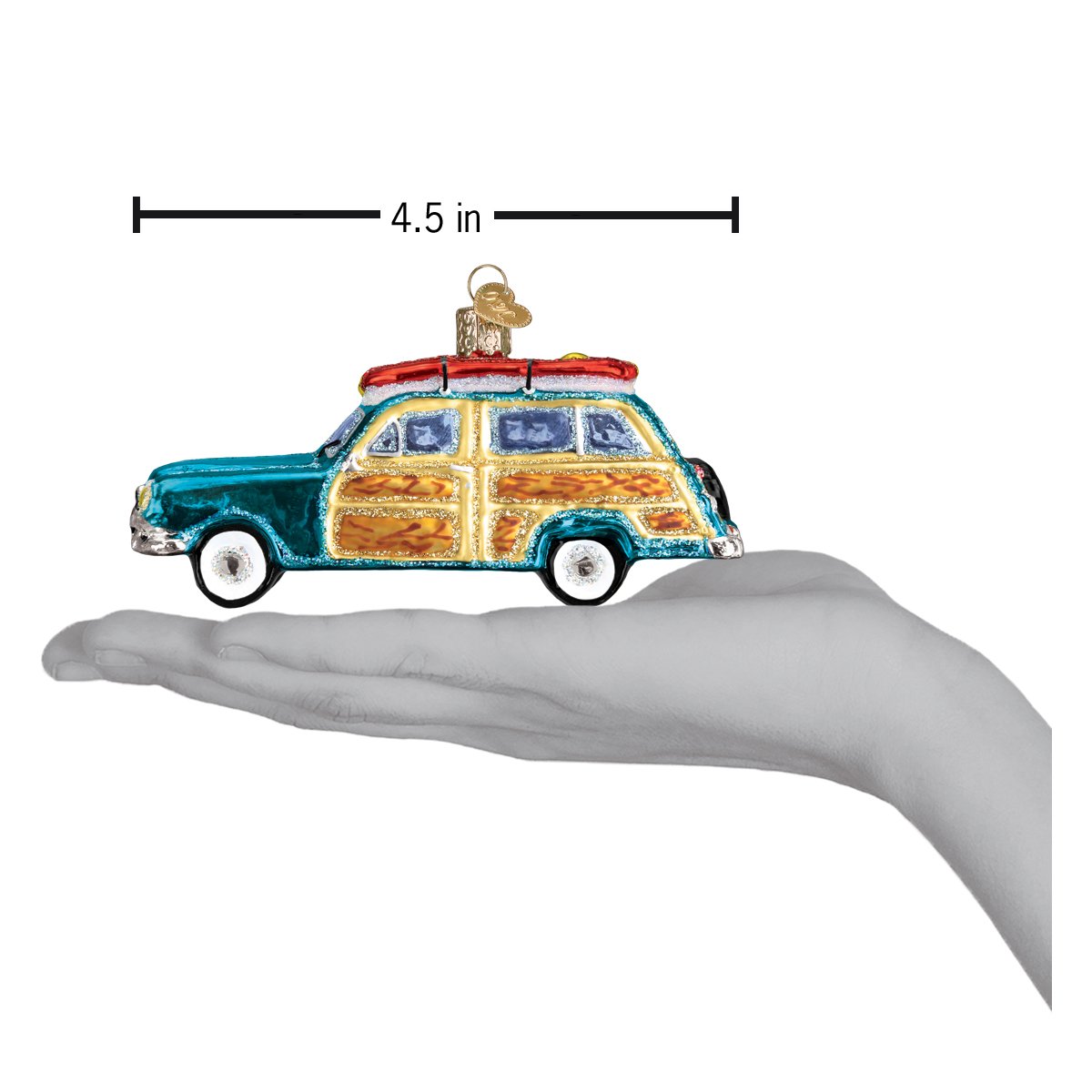 Surfs Up Wagon Ornament