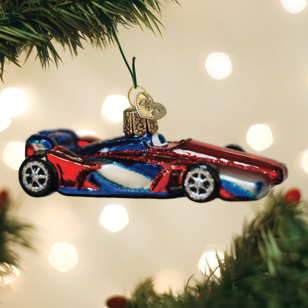 Old World Christmas: Racing Car Christmas Ornament