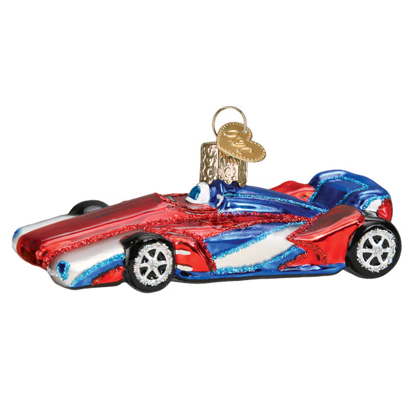 Old World Christmas: Racing Car Christmas Ornament