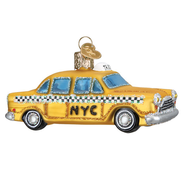 Old World Christmas: NYC Taxi Christmas Ornament