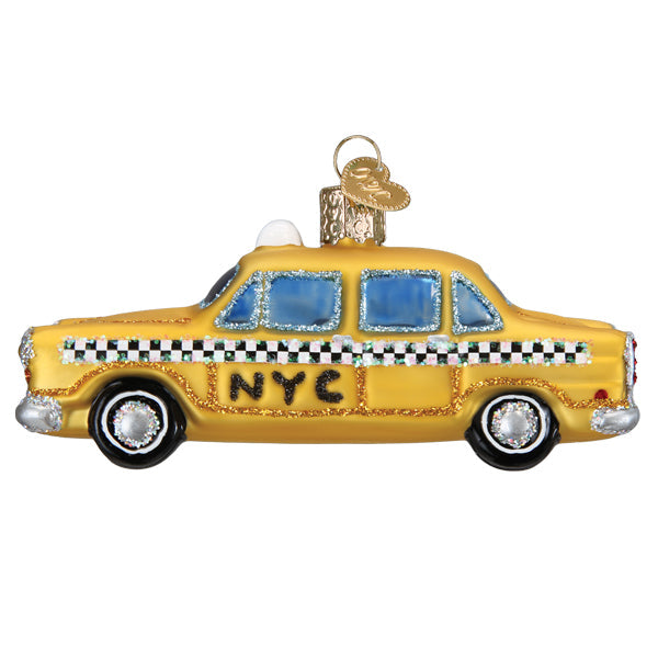 Old World Christmas: NYC Taxi Christmas Ornament